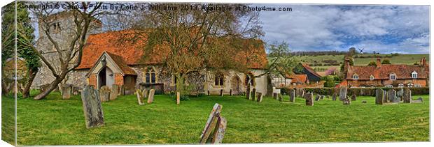 Turville - A Much Used Film Location - 2 Canvas Print by Colin Williams Photography