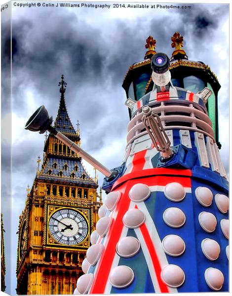 British Icons - London Canvas Print by Colin Williams Photography