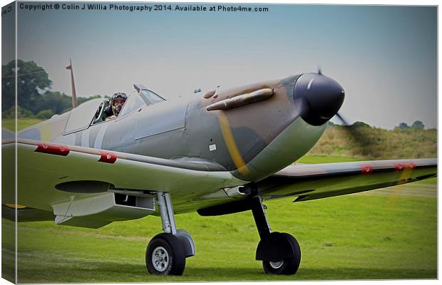  It`s A Squadron Scramble ! Canvas Print by Colin Williams Photography
