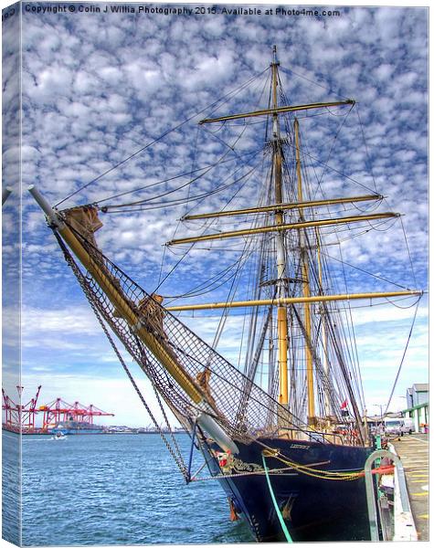  The Port of Fremantle WA Canvas Print by Colin Williams Photography