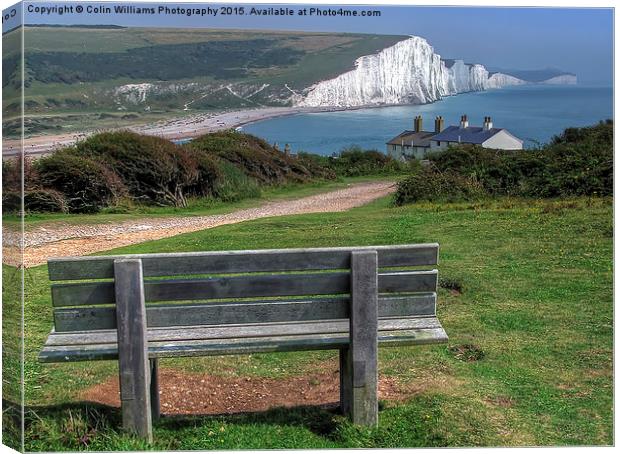  Seven Sisters The View Canvas Print by Colin Williams Photography