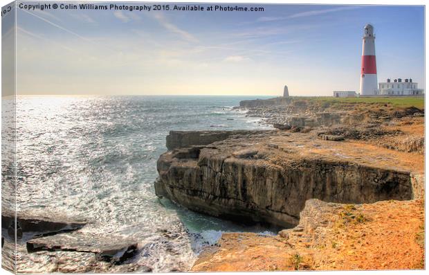  Portland Bill 3 Canvas Print by Colin Williams Photography