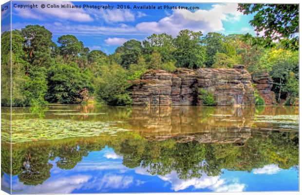 Plumpton Rocks North Yorkshire 2 Canvas Print by Colin Williams Photography