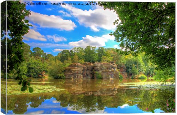 Plumpton Rocks North Yorkshire 3 Canvas Print by Colin Williams Photography