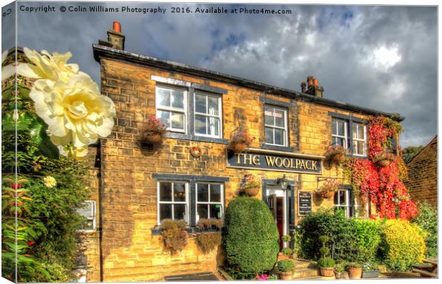 The Woolpack Emmerdale 1 Canvas Print by Colin Williams Photography