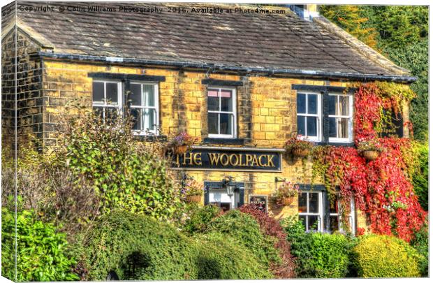 The Woolpack Emmerdale 2 Canvas Print by Colin Williams Photography