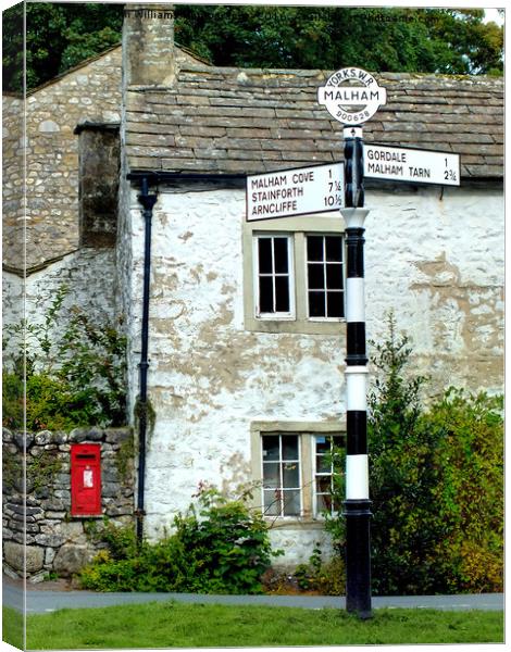 The Village of Malham Canvas Print by Colin Williams Photography