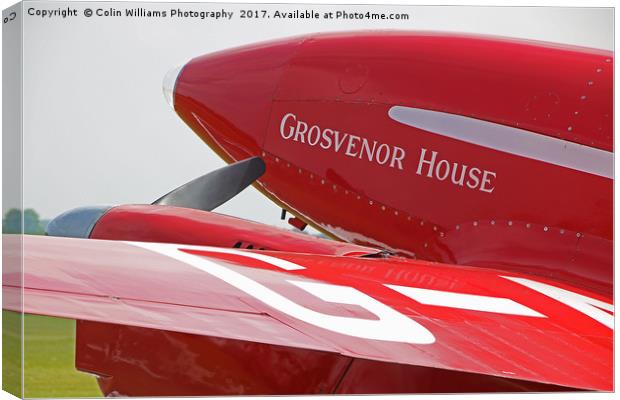 The Shuttleworth DH88 COMET - 2 Canvas Print by Colin Williams Photography