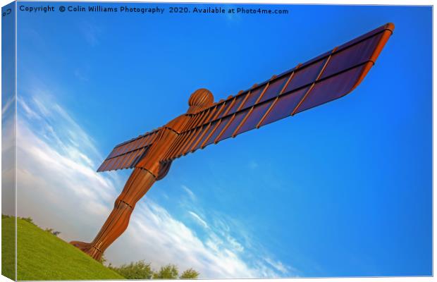  The Angel of the North Canvas Print by Colin Williams Photography