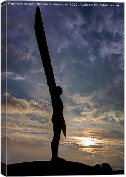 The Angel of the North  5 Canvas Print by Colin Williams Photography