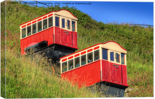 Saltburn Cliff Tramway 5 Canvas Print by Colin Williams Photography