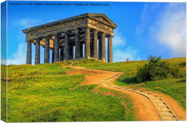 Penshaw Monument   Canvas Print by Colin Williams Photography