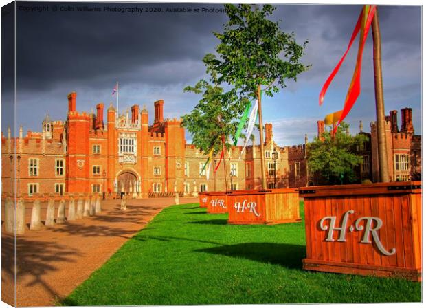 Hampton Court Palace Canvas Print by Colin Williams Photography
