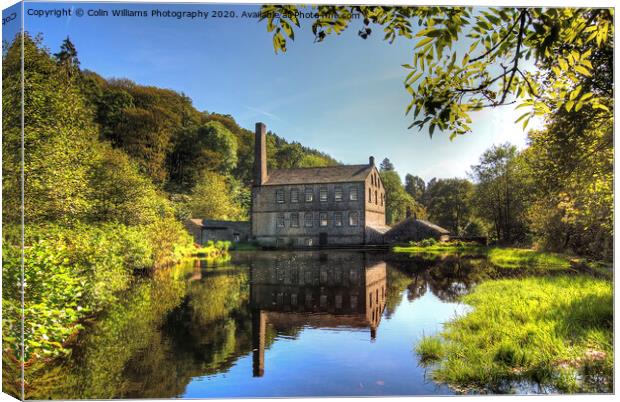 Gibson Mill Hebden Bridge 2 Canvas Print by Colin Williams Photography