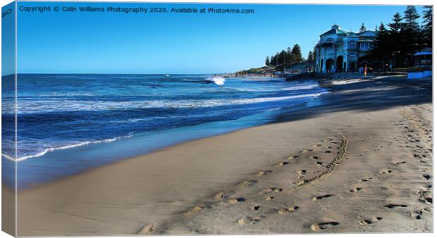 Cottesloe Beach Western Australia 2 Canvas Print by Colin Williams Photography