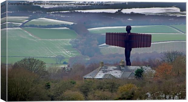 The Angel of the North  7 Canvas Print by Colin Williams Photography