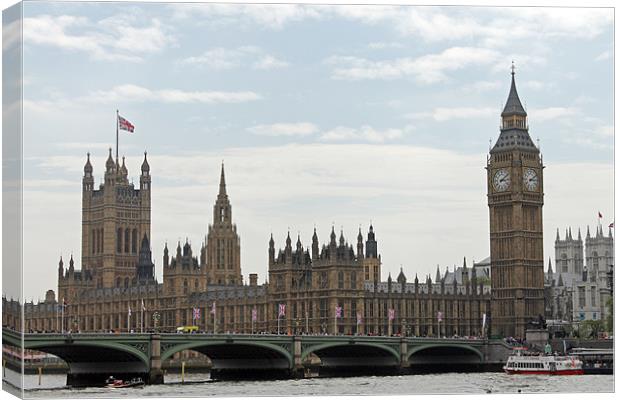 Houses of Parliament Canvas Print by Tony Murtagh