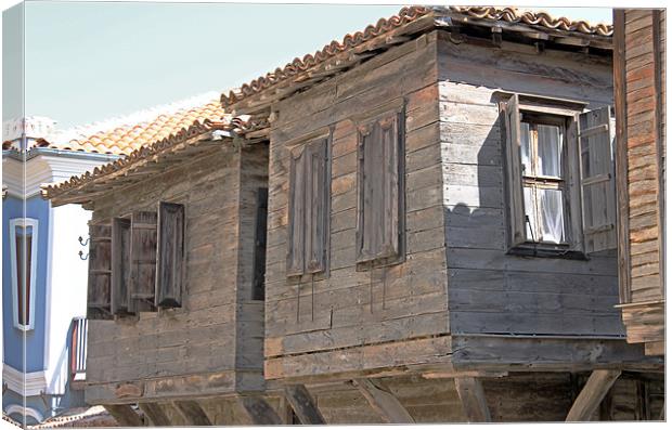 Sozopol Old Town Canvas Print by Tony Murtagh