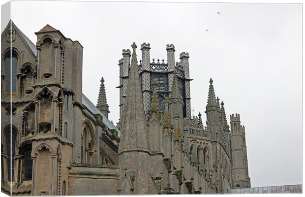 Octagon Tower Ely Cathedral Canvas Print by Tony Murtagh
