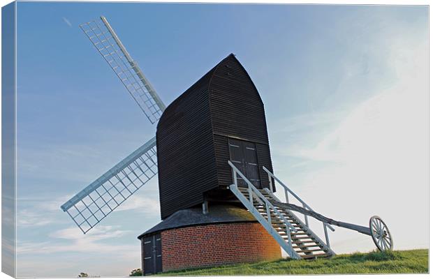 Brill Windmill Canvas Print by Tony Murtagh