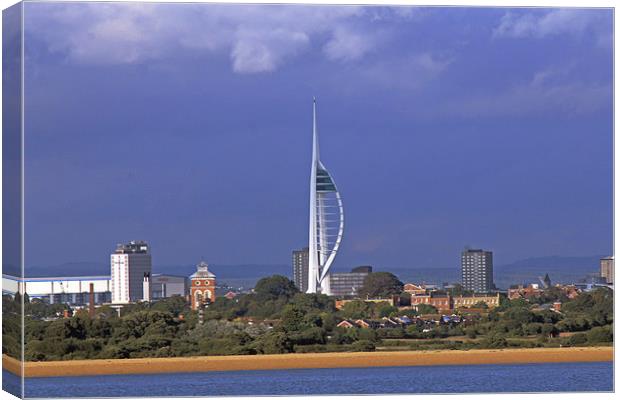 Spinnaker Tower Canvas Print by Tony Murtagh