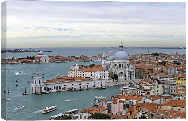 Entrance to Grand Canal Canvas Print by Tony Murtagh