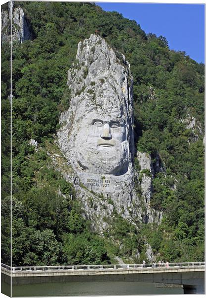 Decebalus Rex Canvas Print by Tony Murtagh