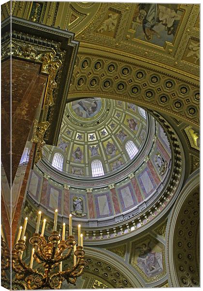  St Stephen's Dome  Canvas Print by Tony Murtagh