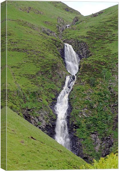  Grey Mare's Tail Canvas Print by Tony Murtagh