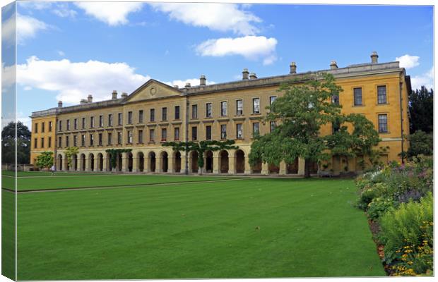 Magdalen New Building  Canvas Print by Tony Murtagh