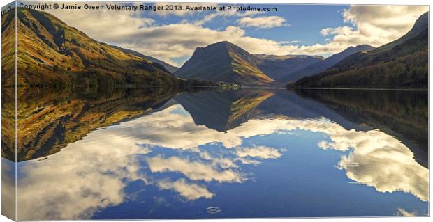 Buttermere Canvas Print by Jamie Green