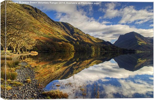 Buttermere Canvas Print by Jamie Green