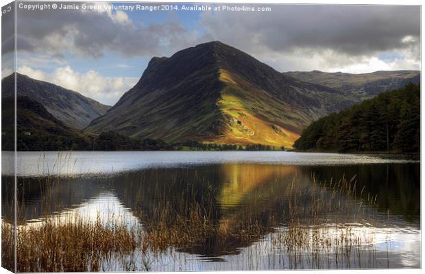 Fleetwith Pike  Canvas Print by Jamie Green