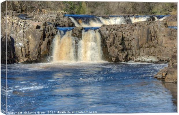 Low Force Canvas Print by Jamie Green