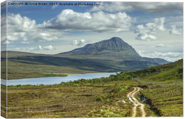 Ben Hope Canvas Print by Jamie Green