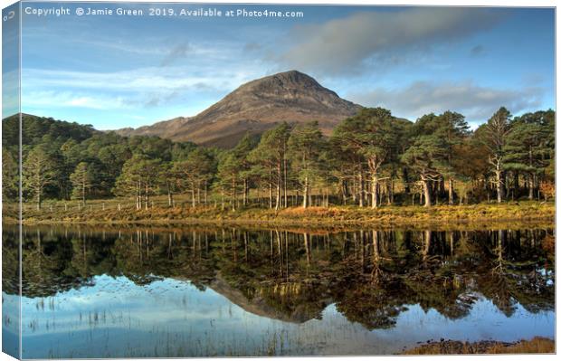 Sgurr Dubh Canvas Print by Jamie Green