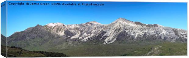  Beinn Eighe Canvas Print by Jamie Green