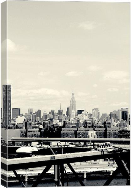 Empire State Canvas Print by Danny Thomas