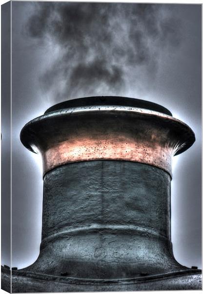  Puff of smoke Canvas Print by Castleton Photographic