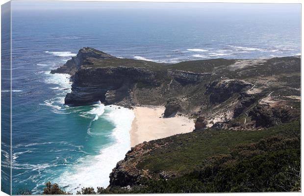  Cape Of Good Hope Coastline South Africa Canvas Print by Aidan Moran
