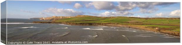 Kimmeridge Bay 2 Canvas Print by Colin Tracy