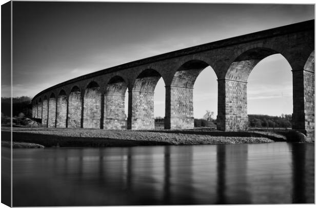 Arthington Viaduct Canvas Print by David McCulloch