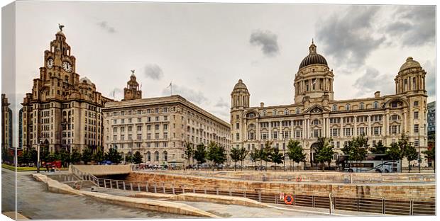  The Three Graces Canvas Print by David McCulloch