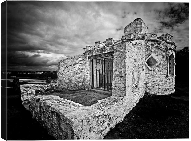 The Huer's Hut Canvas Print by David McCulloch