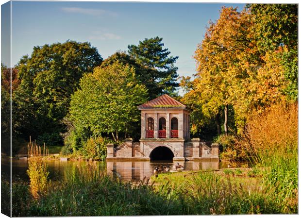 The Boathouse Canvas Print by David McCulloch