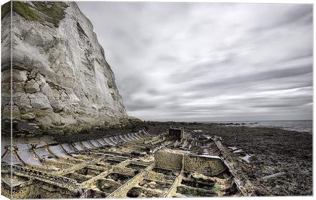 Wreck of the SS Falcon Canvas Print by Ian Hufton