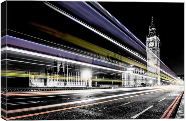 Big Ben and Parliament Canvas Print by Ian Hufton