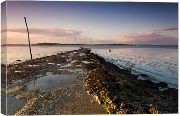 Harty Ferry Canvas Print by Ian Hufton
