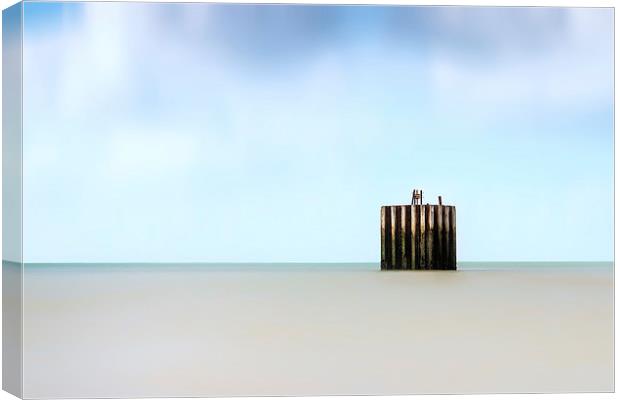  Whitstable Harbour - Dolphin Canvas Print by Ian Hufton