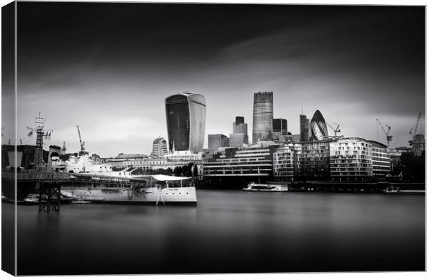  London Skyline / Cityscape Canvas Print by Ian Hufton